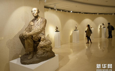 紀峰雕塑藝術展在北京中國文聯(lián)文藝家之家舉行 圖