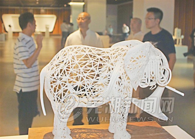 蕪湖“劉開(kāi)渠獎(jiǎng)”國(guó)際雕塑大展優(yōu)秀方案展昨開(kāi)幕
